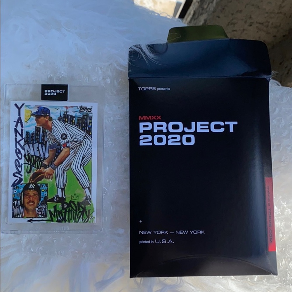 Topps PROJECT 2020 Card - 1984 Don Mattingly